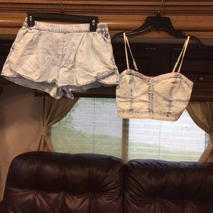 American eagle 2 peice set